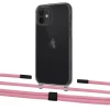 Чехол Upex Crossbody Protection Case для iPhone 12 mini Dark with Twine Coral and Fausset Matte Black (UP84234)