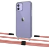 Чохол Upex Crossbody Protection Case для iPhone 12 mini Dark with Twine Cantaloupe and Fausset Matte Black (UP84236)