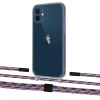 Чохол Upex Crossbody Protection Case для iPhone 12 mini Dark with Twine Blue Sunset and Fausset Matte Black (UP84244)