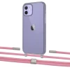 Чехол Upex Crossbody Protection Case для iPhone 12 mini Dark with Twine Coral and Fausset Silver (UP84251)