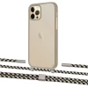 Чохол Upex Crossbody Protection Case для iPhone 12 | 12 Pro Dark with Twine Copper and Fausset Silver (UP84209)