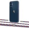 Чехол Upex Crossbody Protection Case для iPhone 12 mini Dark with Twine Blue Sunset and Fausset Silver (UP84261)