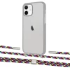 Чехол Upex Crossbody Protection Case для iPhone 12 | 12 Pro Dark with Twine Critical Camouflage and Fausset Silver (UP84213)