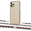 Чехол Upex Crossbody Protection Case для iPhone 12 | 12 Pro Dark with Twine Critical Camouflage and Fausset Silver (UP84213)