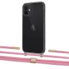 Чехол Upex Crossbody Protection Case для iPhone 12 mini Dark with Twine Coral and Fausset Gold (UP84268)