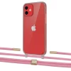 Чохол Upex Crossbody Protection Case для iPhone 12 mini Dark with Twine Coral and Fausset Gold (UP84268)