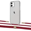 Чехол Upex Crossbody Protection Case для iPhone 12 mini Dark with Twine Red and Fausset Gold (UP84269)