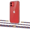 Чохол Upex Crossbody Protection Case для iPhone 12 | 12 Pro Dark with Twine Blue Sunset and Fausset Gold (UP84227)