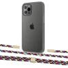 Чохол Upex Crossbody Protection Case для iPhone 12 | 12 Pro Dark with Twine Critical Camouflage and Fausset Gold (UP84230)