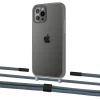 Чехол Upex Crossbody Protection Case для iPhone 12 Pro Max Dark with Twine Cactus and Fausset Matte Black (UP84283)