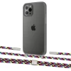 Чехол Upex Crossbody Protection Case для iPhone 12 Pro Max Dark with Twine Critical Camouflage and Fausset Silver (UP84315)