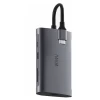 USB-хаб Wiwu Alpha 8 in 1 831HRT Grey