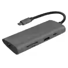 USB-хаб Wiwu Alpha 8 in 1 831HRT Grey 