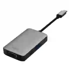 USB-хаб Wiwu Alpha 5 in 1 513HVP Grey 