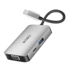 USB-хаб Wiwu Alpha 5 in 1 513HVP Silver