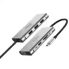 USB-хаб Wiwu Alpha 5 in 1 A631STR Grey 