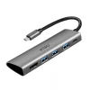 USB-хаб Wiwu Alpha 5 in 1 A531H Grey