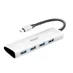 USB-хаб Wiwu Alpha 4 in 1 A440 Silver 