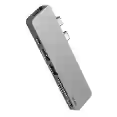 USB-хаб Wiwu Alpha 7 in 1 T8 Grey 