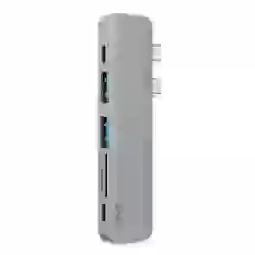 USB-хаб Wiwu Alpha 7 in 1 T8 Silver 