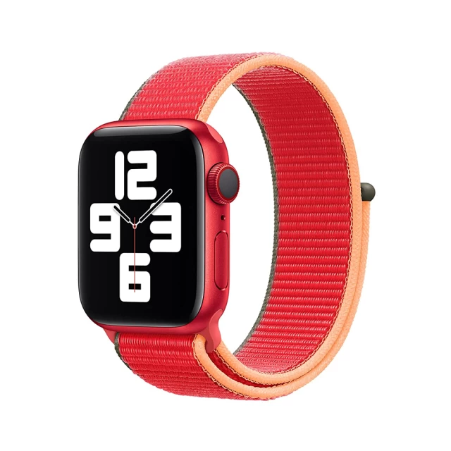 Ремінець Sport Loop для Apple Watch 49 | 45 | 44 | 42 mm (PRODUCT)RED v.4