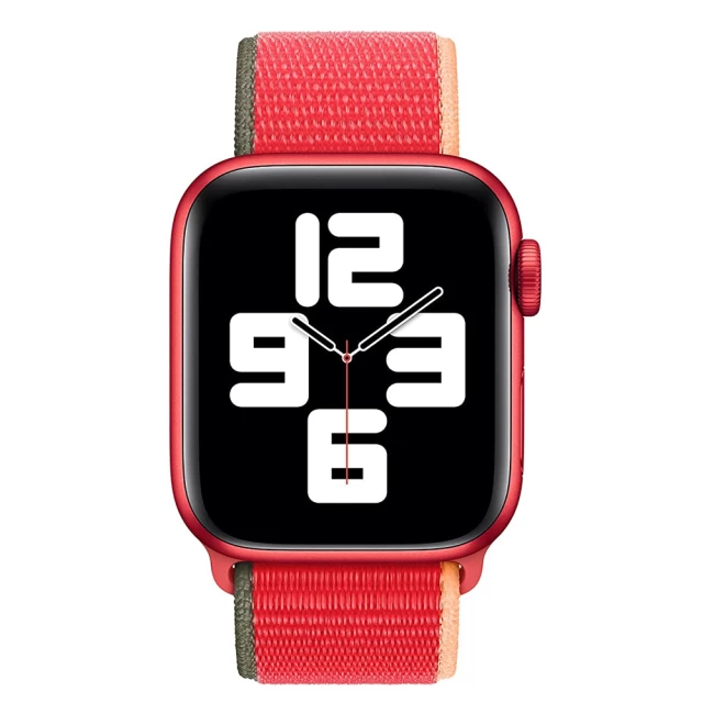 Ремінець Sport Loop для Apple Watch 49 | 45 | 44 | 42 mm (PRODUCT)RED v.4