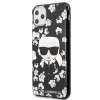 Чохол Karl Lagerfeld Flower Iconic Karl для iPhone 11 Pro Max Black (KLHCN65FLFBBK)