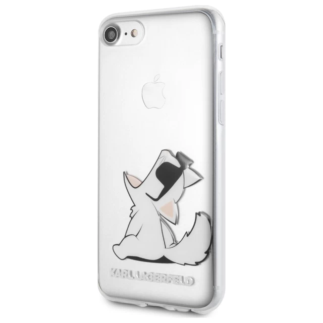 Чохол Karl Lagerfeld Choupette Fun для iPhone SE 2020/8/7 Transparent (KLHCI8CFNRC)