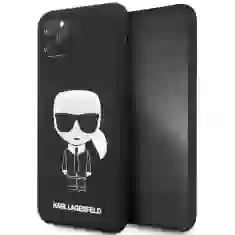 Чехол Karl Lagerfeld Silicone Iconic для iPhone 11 Pro Max Black (KLHCN65SLFKBK)