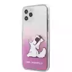 Чохол Karl Lagerfeld Choupette Fun для iPhone 12 | 12 Pro Pink (KLHCP12MCFNRCPI)