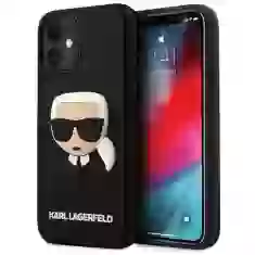 Чохол Karl Lagerfeld Karl's Head для iPhone 12 mini Black (KLHCP12SKH3DBK)