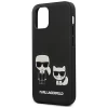 Чехол Karl Lagerfeld Iconic Karl and Choupette для iPhone 12 mini Black (KLHCP12SPCUSKCBK)