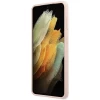 Чохол Karl Lagerfeld Silicone Iconic для Samsung Galaxy S21 Plus Pink (KLHCS21MSLFKPI)