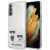 Чохол Karl Lagerfeld Karl and Choupette для Samsung Galaxy S21 Transparent (KLHCS21SCKTR)