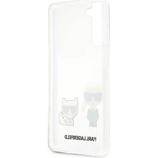 Чохол Karl Lagerfeld Karl and Choupette для Samsung Galaxy S21 Transparent (KLHCS21SCKTR)