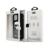 Чохол Karl Lagerfeld Silicone Iconic для iPhone 12 | 12 Pro Black (KLHCP12MSLFKBK)