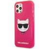 Чохол Karl Lagerfeld Glitter Choupette Fluo для iPhone 12 Pro Max Pink (KLHCP12LCHTRP)
