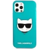 Чохол Karl Lagerfeld Glitter Choupette Fluo для iPhone 12 | 12 Pro Blue (KLHCP12MCHTRB)