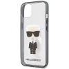 Чехол Karl Lagerfeld Iconic Karl для iPhone 13 Transparent (KLHCP13MHIKCK)