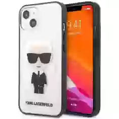 Чехол Karl Lagerfeld Iconic Karl для iPhone 13 Transparent (KLHCP13MHIKCK)