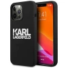 Чохол Karl Lagerfeld Silicone Stack Logo для iPhone 13 Pro Max Black (KLHCP13XSLKLRBK)