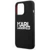 Чохол Karl Lagerfeld Silicone Stack Logo для iPhone 13 Pro Max Black (KLHCP13XSLKLRBK)