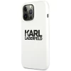 Чохол Karl Lagerfeld Silicone Stack Logo для iPhone 13 Pro Max White (KLHCP13XSLKLWH)