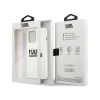 Чохол Karl Lagerfeld Silicone Stack Logo для iPhone 13 Pro Max White (KLHCP13XSLKLWH)