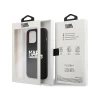 Чехол Karl Lagerfeld Silicone Stack Logo для iPhone 13 Pro Black (KLHCP13LSLKLRBK)