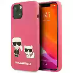 Чехол Karl Lagerfeld Karl and Choupette для iPhone 13 Pink (KLHCP13MSSKCP)