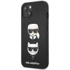 Чохол Karl Lagerfeld Saffiano Iconic Karl and Choupette для iPhone 13 mini Black (KLHCP13SSAKICKCBK)