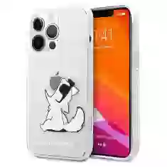 Чехол Karl Lagerfeld Choupette Fun для iPhone 13 Pro Transparent (KLHCP13LCFNRC)