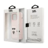 Чехол Karl Lagerfeld Karl and Choupette для iPhone 13 Pro Pink (KLHCP13LSSKCI)