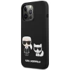 Чохол Karl Lagerfeld Karl and Choupette для iPhone 13 Pro Black (KLHCP13LSSKCK)